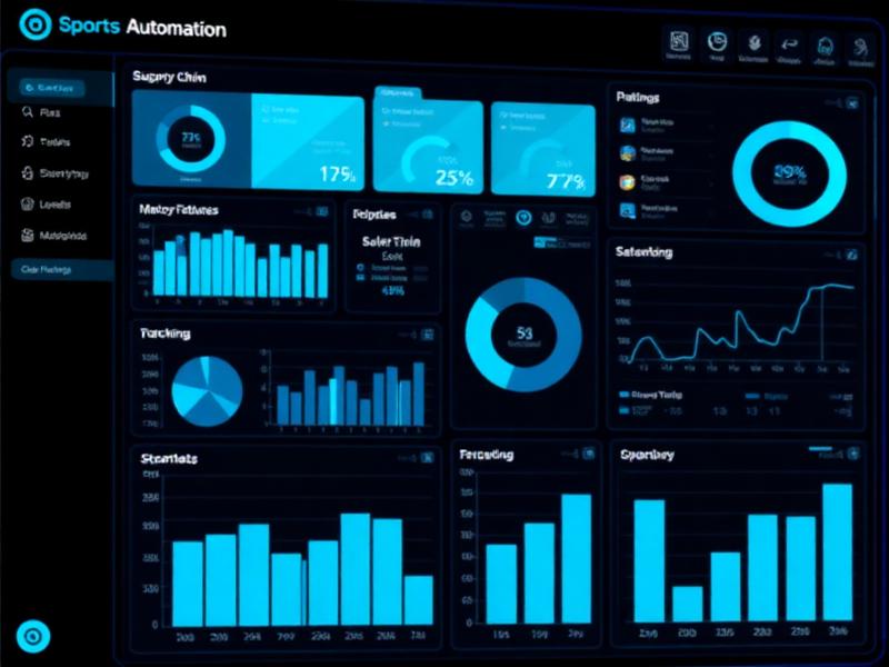 Supply chain automation and analytics dashboard